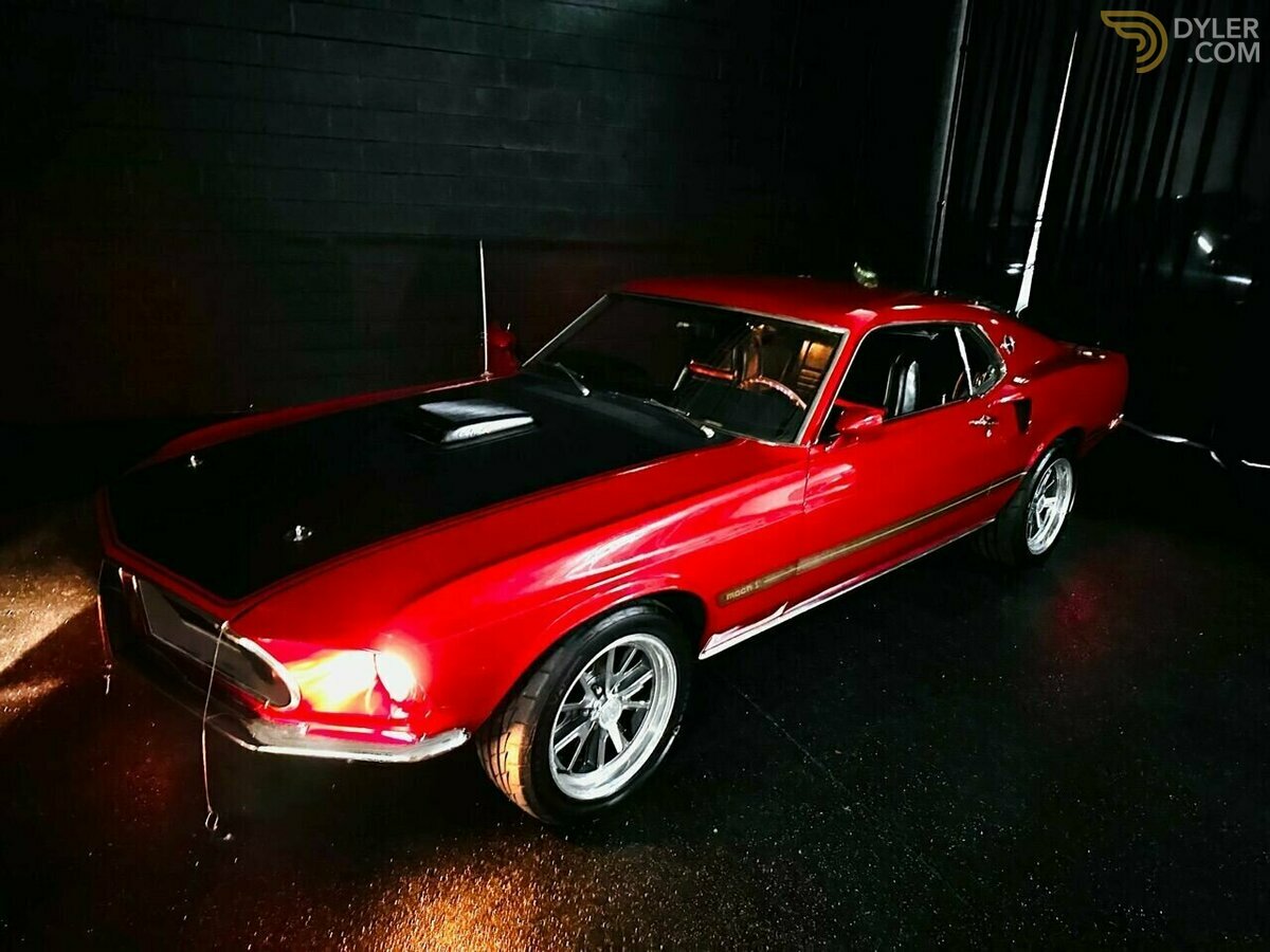 1969 Ford Mustang R CODE COBRA JET 428 5 SPEED WILWOOD FASTBACK!!!, foto 4
