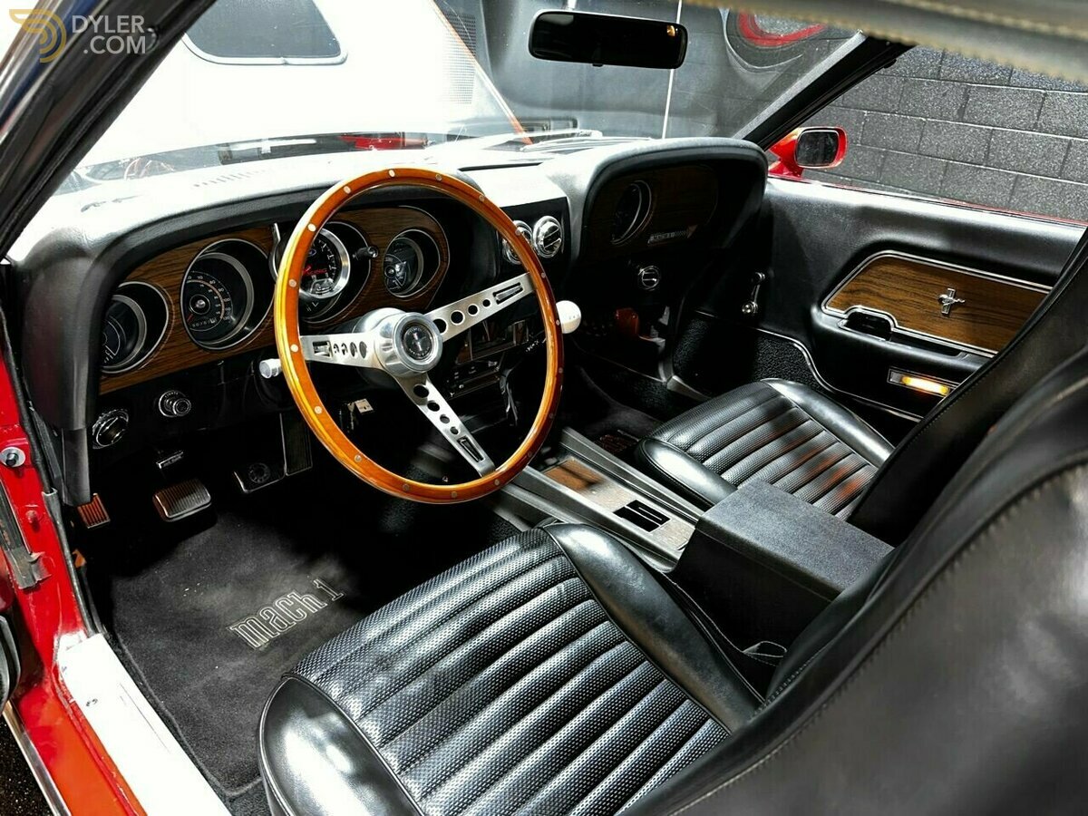 1969 Ford Mustang R CODE COBRA JET 428 5 SPEED WILWOOD FASTBACK!!!, foto 5