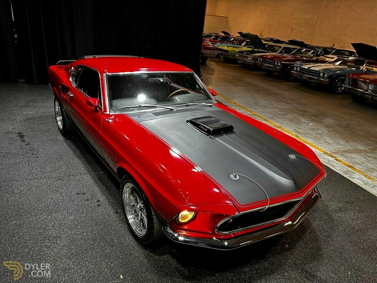 1969 Ford Mustang R CODE COBRA JET 428 5 SPEED WILWOOD FASTBACK!!!, foto 6