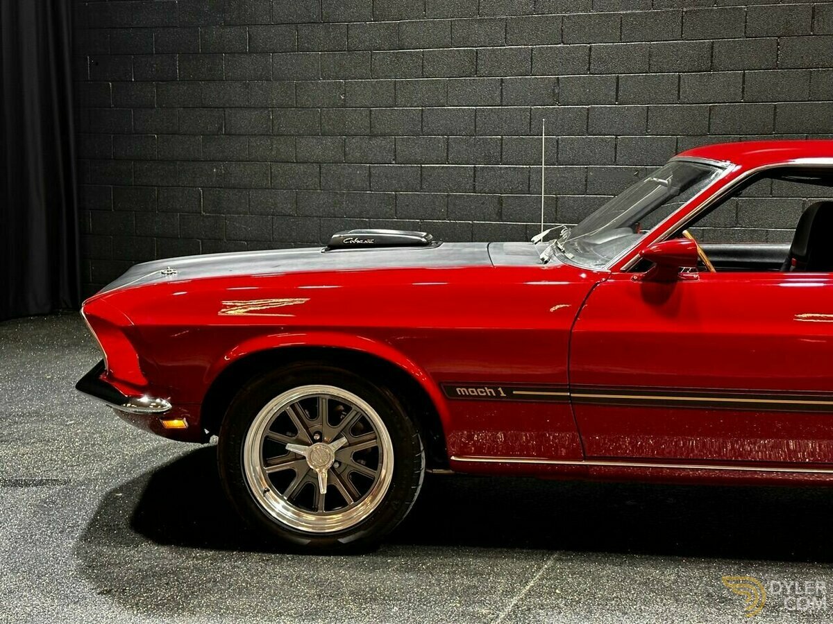 1969 Ford Mustang R CODE COBRA JET 428 5 SPEED WILWOOD FASTBACK!!!, foto 9