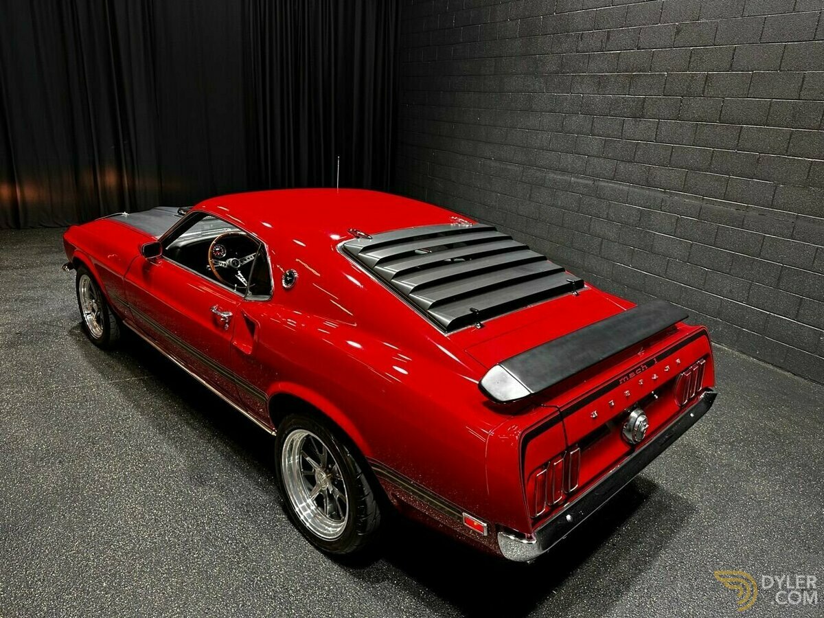 1969 Ford Mustang R CODE COBRA JET 428 5 SPEED WILWOOD FASTBACK!!!, foto 12