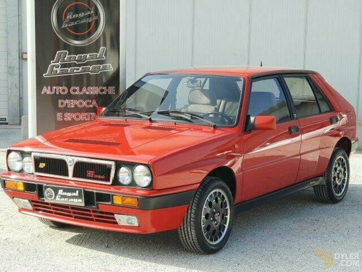 Classic 1989 Lancia Delta HF 2.0 I.E. TURBO 8V INTEGRALE –DA C For