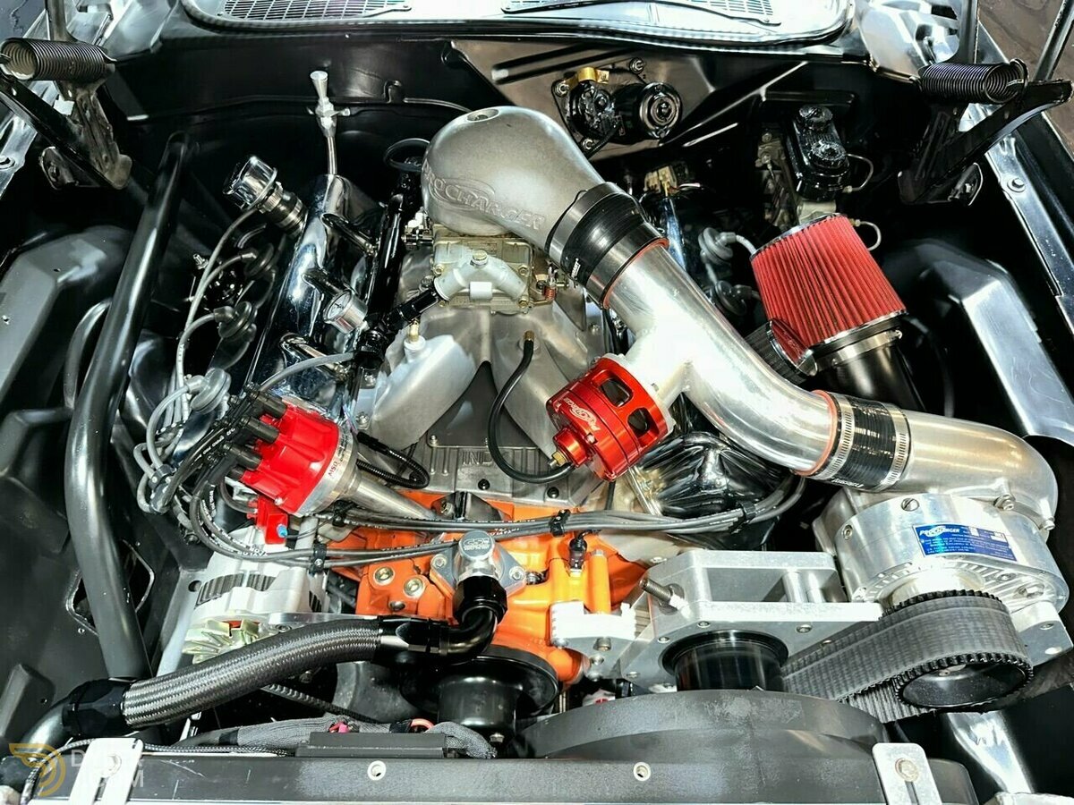 1970 Plymouth Barracuda 426 HEMI F1 PROCHARGER BLACK CUDA MOPAR!!, foto 4