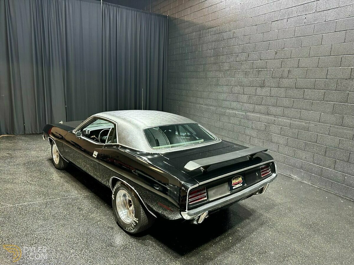 1970 Plymouth Barracuda 426 HEMI F1 PROCHARGER BLACK CUDA MOPAR!!, foto 8