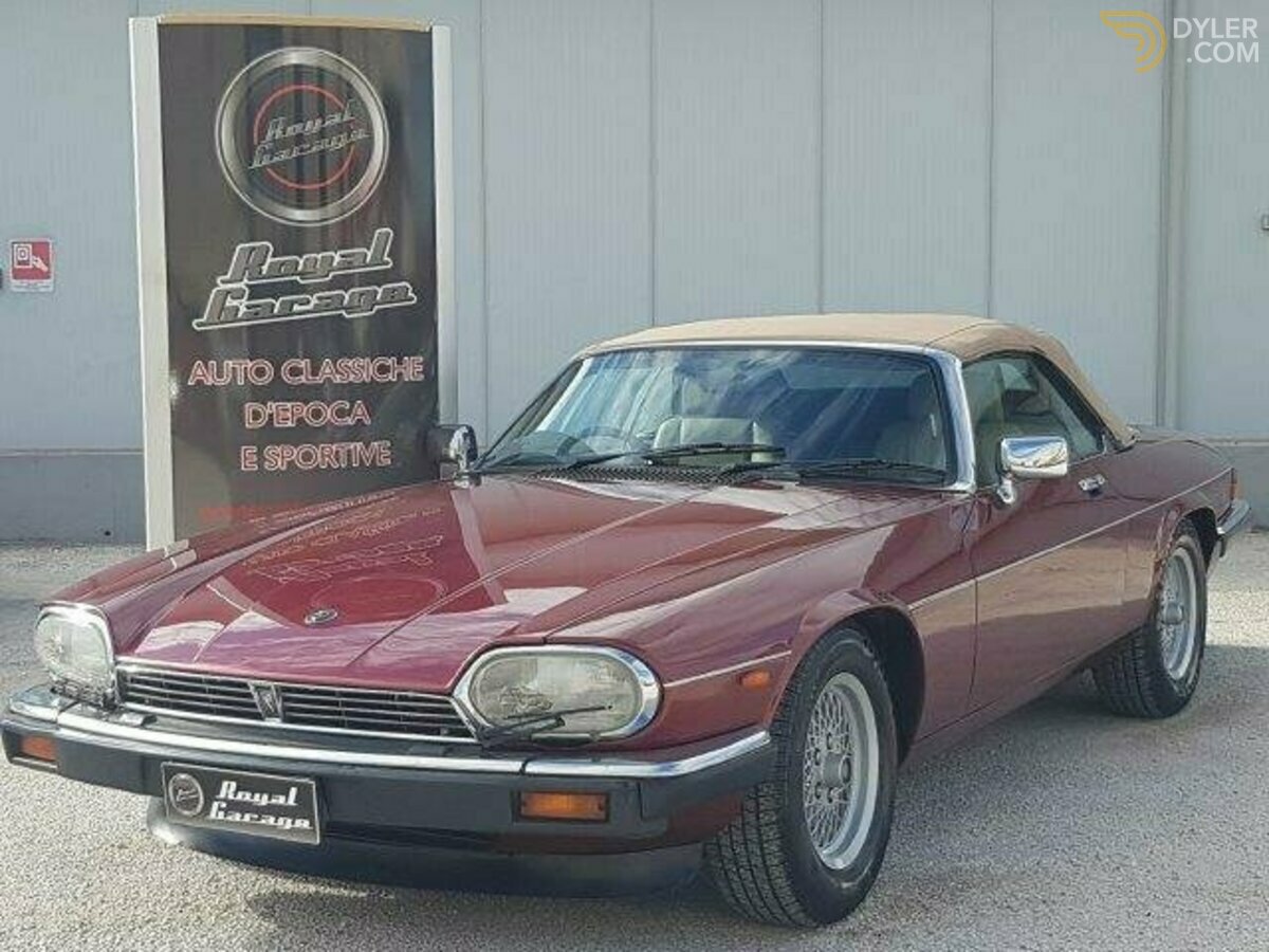 1990 Jaguar XJS V12 CONVERTIBILE AUTOMATICA -SERVICE B, foto 2