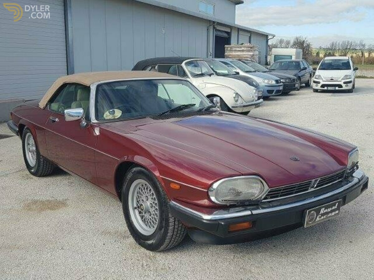 1990 Jaguar XJS V12 CONVERTIBILE AUTOMATICA -SERVICE B, foto 8