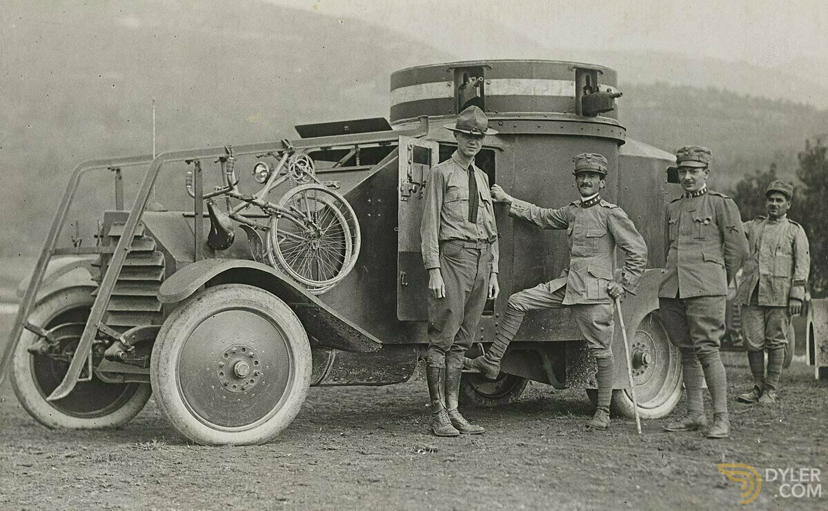 1914 Lancia 1Z Armoured Car, foto 1