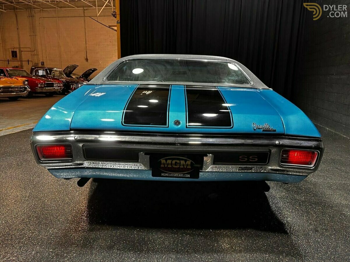 1970 Chevrolet Chevelle BLACK RACING STRIPES 350cid GREAT PAINT!!, foto 8