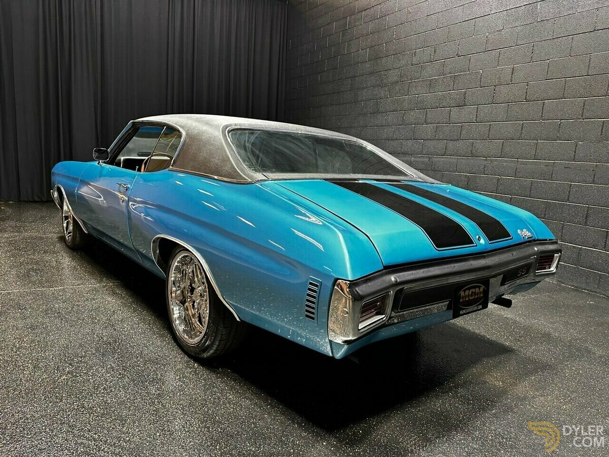 1970 Chevrolet Chevelle BLACK RACING STRIPES 350cid GREAT PAINT!!, foto 10
