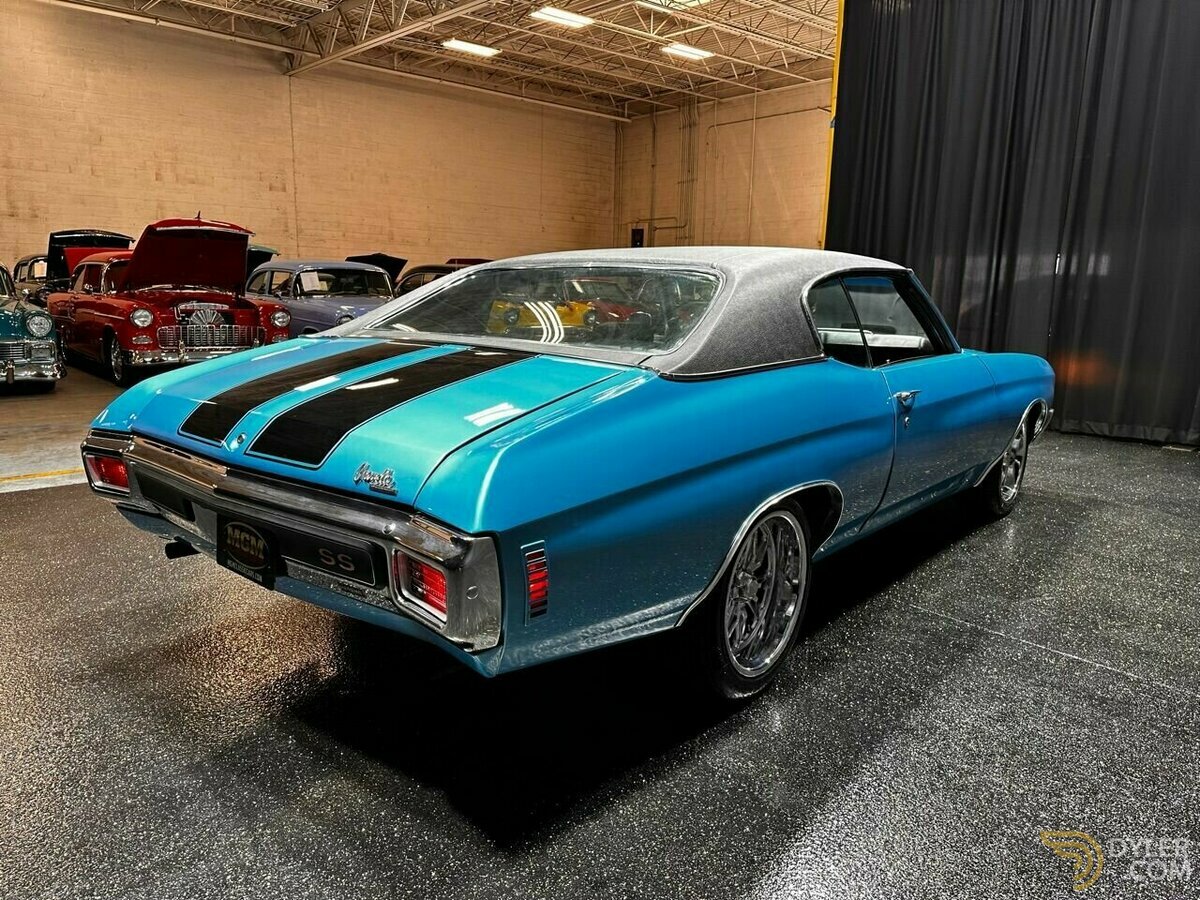 1970 Chevrolet Chevelle BLACK RACING STRIPES 350cid GREAT PAINT!!, foto 11