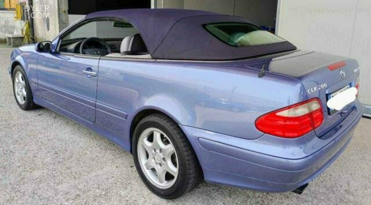 2000 Mercedes-Benz CLK 200 Kompressor cat Cabrio Avantgarde, foto 2