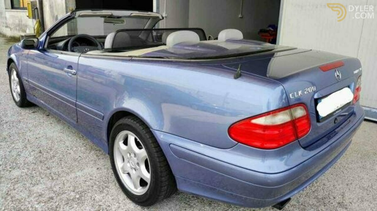 2000 Mercedes-Benz CLK 200 Kompressor cat Cabrio Avantgarde, foto 3