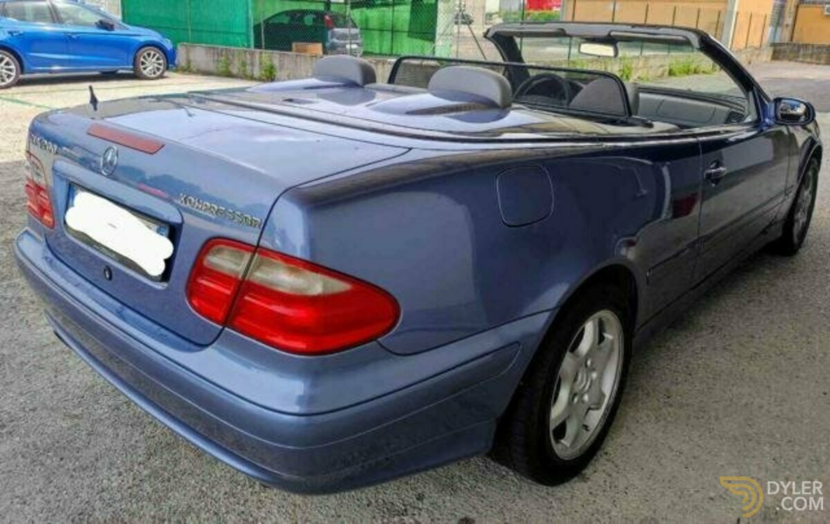2000 Mercedes-Benz CLK 200 Kompressor cat Cabrio Avantgarde, foto 4