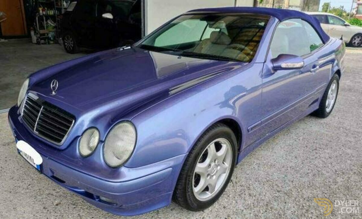 2000 Mercedes-Benz CLK 200 Kompressor cat Cabrio Avantgarde, foto 6