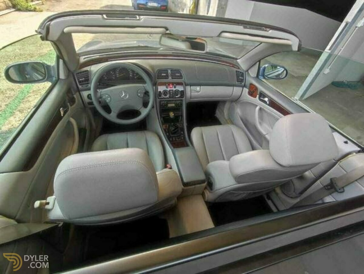 2000 Mercedes-Benz CLK 200 Kompressor cat Cabrio Avantgarde, foto 10