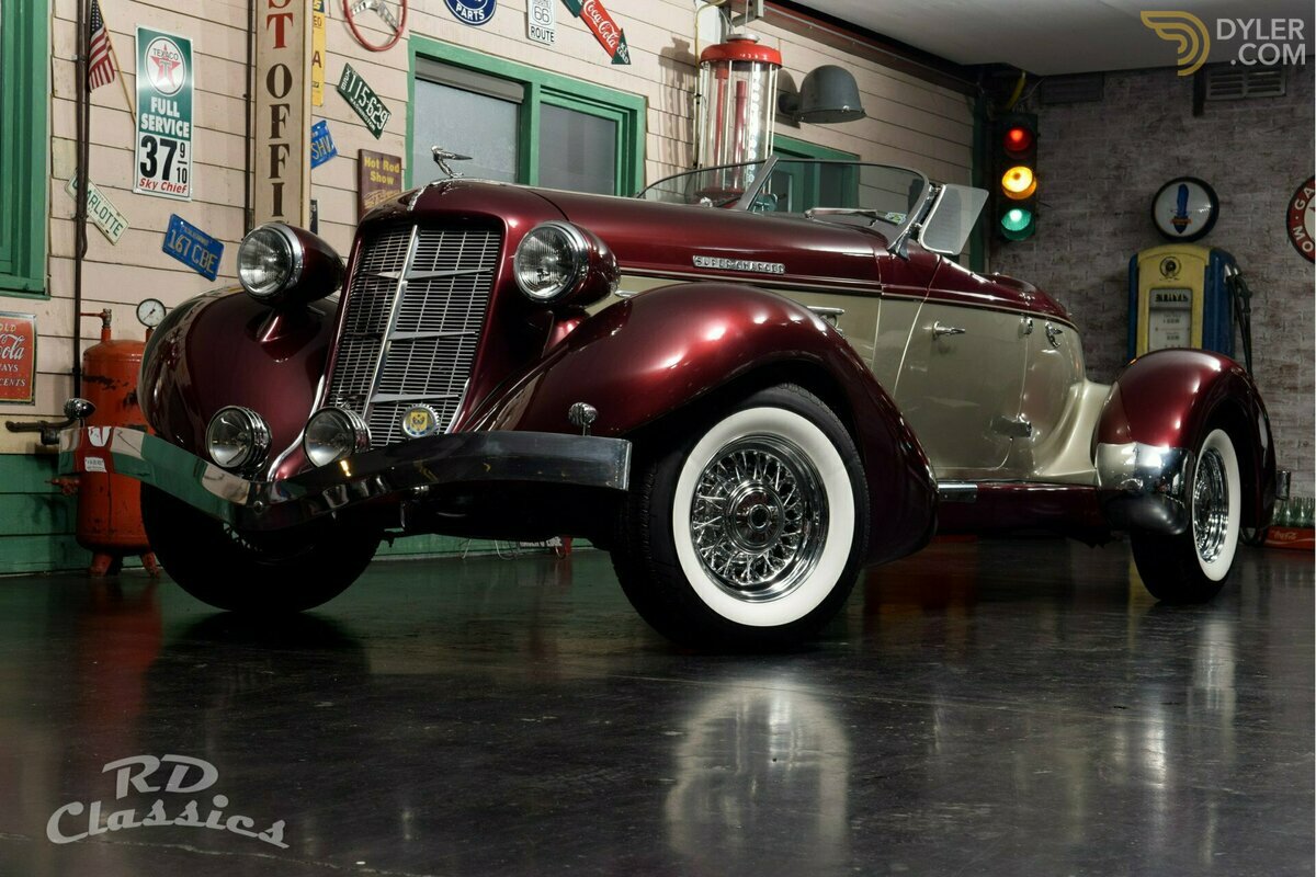 Classic 1978 Auburn 876 Boattail Speedster For Sale. Price 119 500