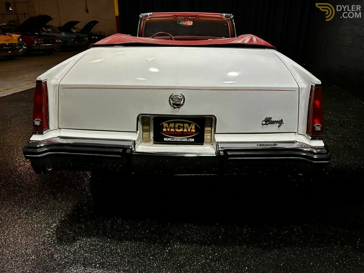 1985 Cadillac Eldorado TRIPLE WHITE ONLY 78K MILES CONVERTIBLE!!, foto 4