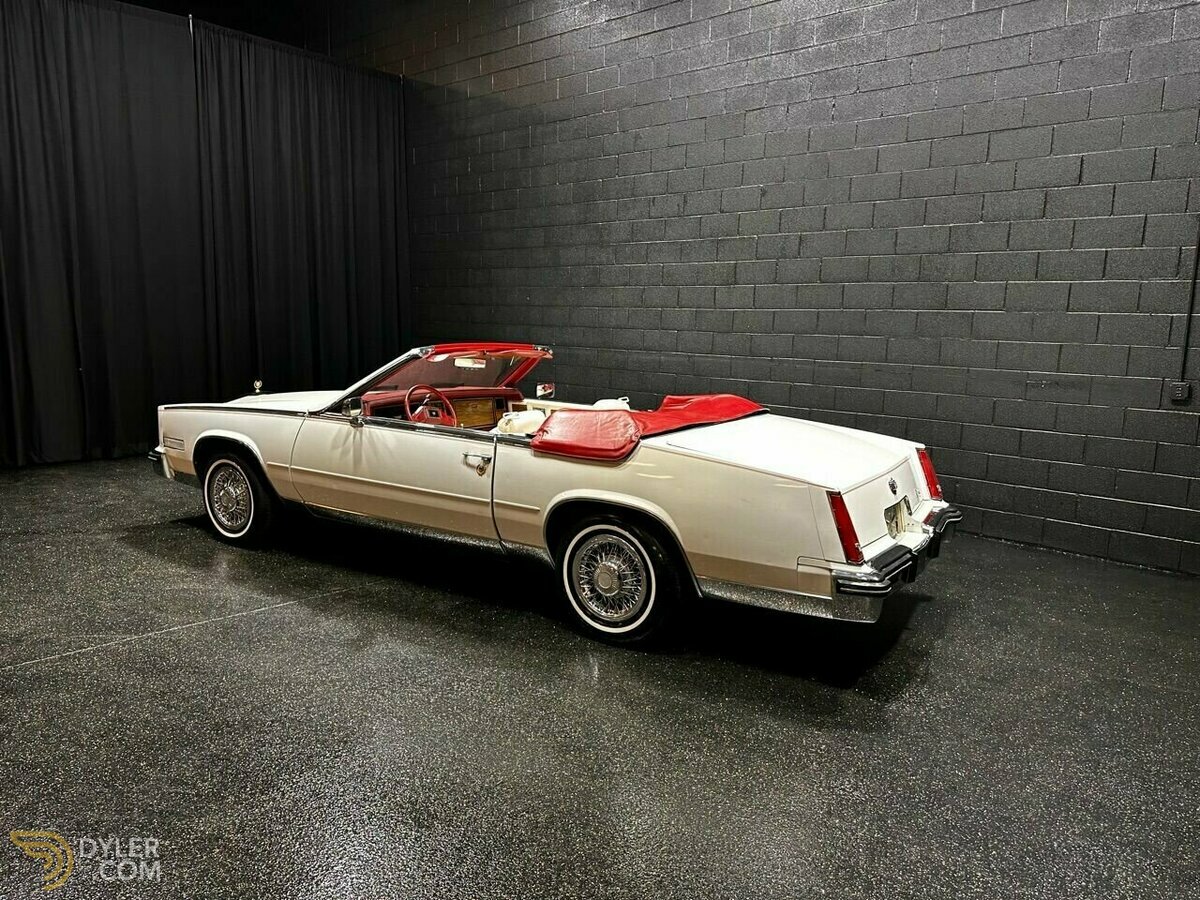 1985 Cadillac Eldorado TRIPLE WHITE ONLY 78K MILES CONVERTIBLE!!, foto 9