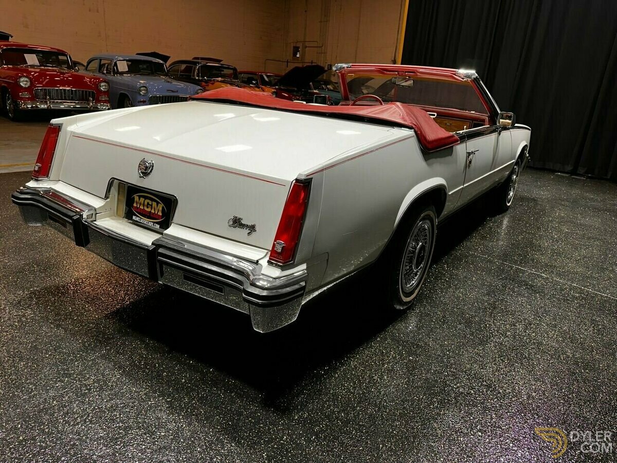 1985 Cadillac Eldorado TRIPLE WHITE ONLY 78K MILES CONVERTIBLE!!, foto 10
