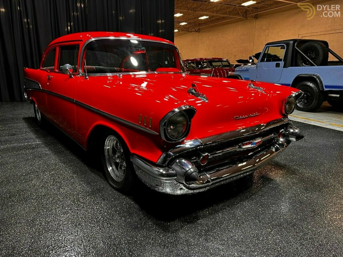 1957 Chevrolet Bel Air FRAME OFF RESTORED PAINT IS SUPER SUPER NICE!!!!, foto 5
