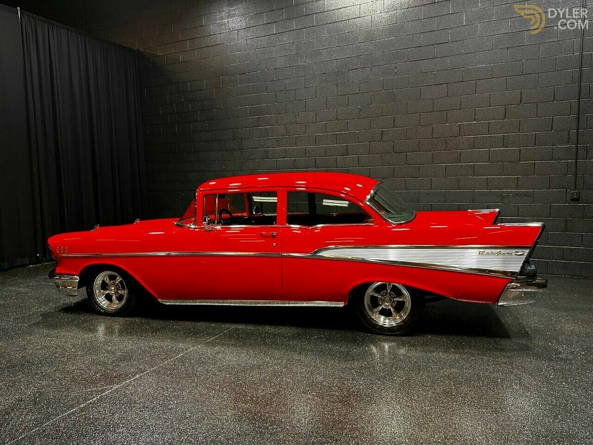 1957 Chevrolet Bel Air FRAME OFF RESTORED PAINT IS SUPER SUPER NICE!!!!, foto 6