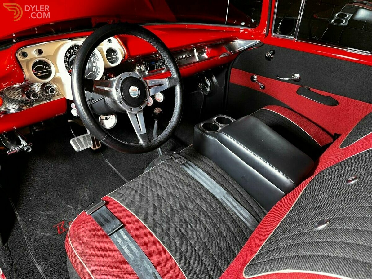 1957 Chevrolet Bel Air FRAME OFF RESTORED PAINT IS SUPER SUPER NICE!!!!, foto 7