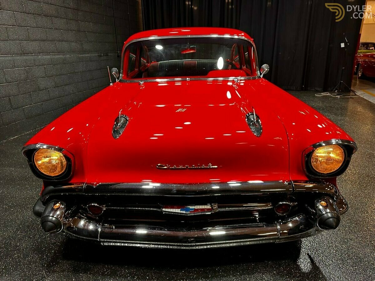 1957 Chevrolet Bel Air FRAME OFF RESTORED PAINT IS SUPER SUPER NICE!!!!, foto 8
