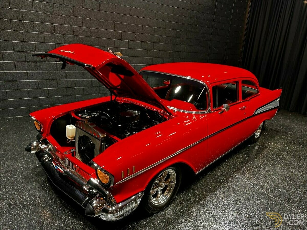 1957 Chevrolet Bel Air FRAME OFF RESTORED PAINT IS SUPER SUPER NICE!!!!, foto 9