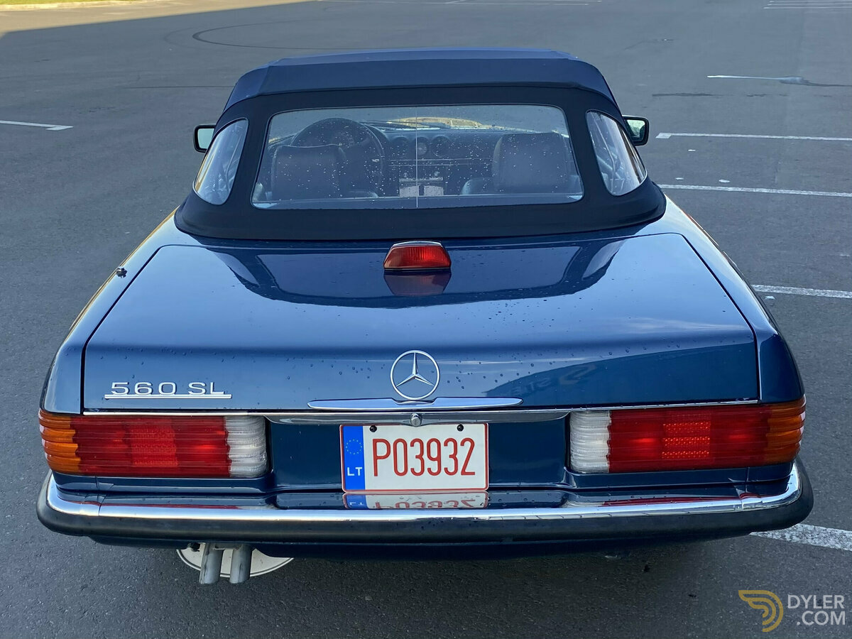 1987 Mercedes-Benz 560 SL Roadster, foto 4