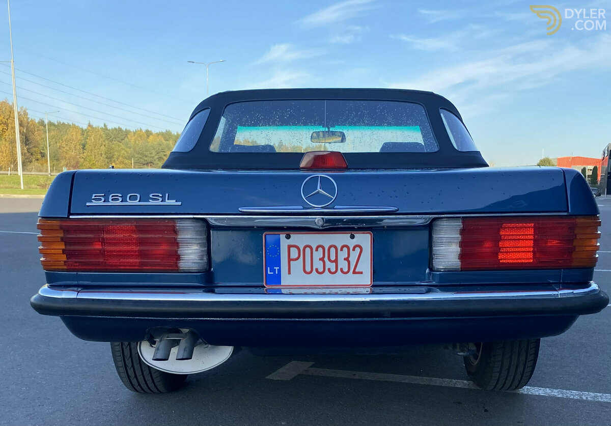 1987 Mercedes-Benz 560 SL Roadster, foto 3