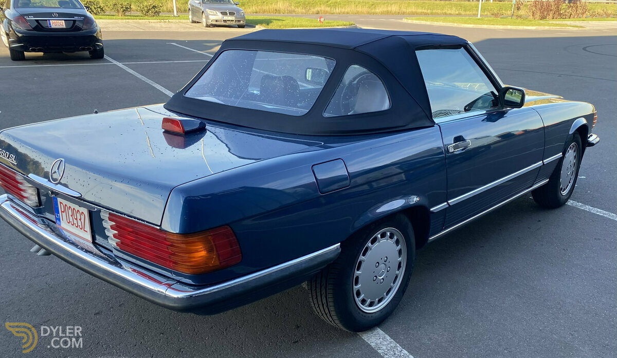 1987 Mercedes-Benz 560 SL Roadster, foto 10