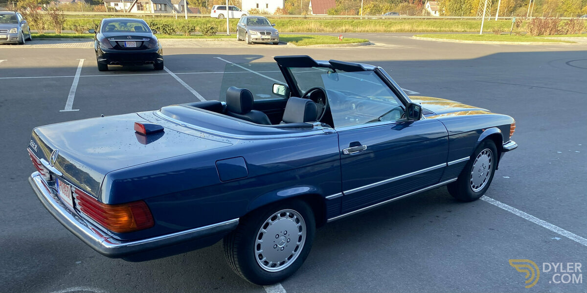 1987 Mercedes-Benz 560 SL, foto 10