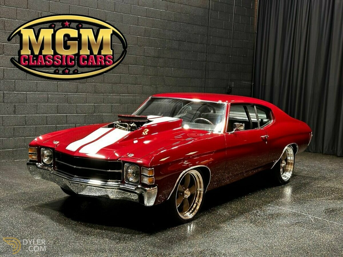 Classic 1971 Chevrolet Chevelle 427cid/7.0 871 SUPERCHARGED!! WILWOOD 4  WHEEL DIS En Venta. Precio 59 990 usd - Dyler, image size:1200x900