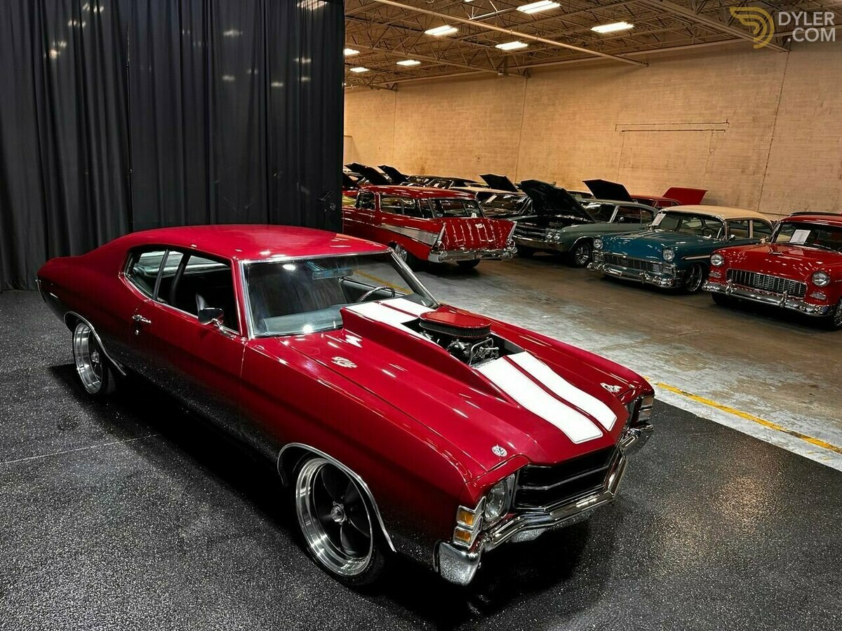 1971 Chevrolet Chevelle 427cid/7.0 871 SUPERCHARGED!! WILWOOD 4 WHEEL DIS, foto 6