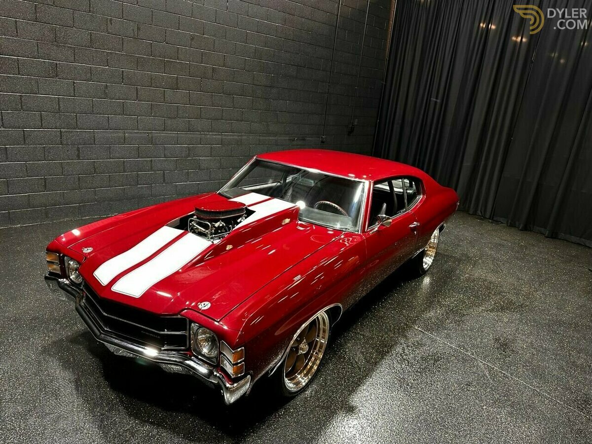 1971 Chevrolet Chevelle 427cid/7.0 871 SUPERCHARGED!! WILWOOD 4 WHEEL DIS, foto 8