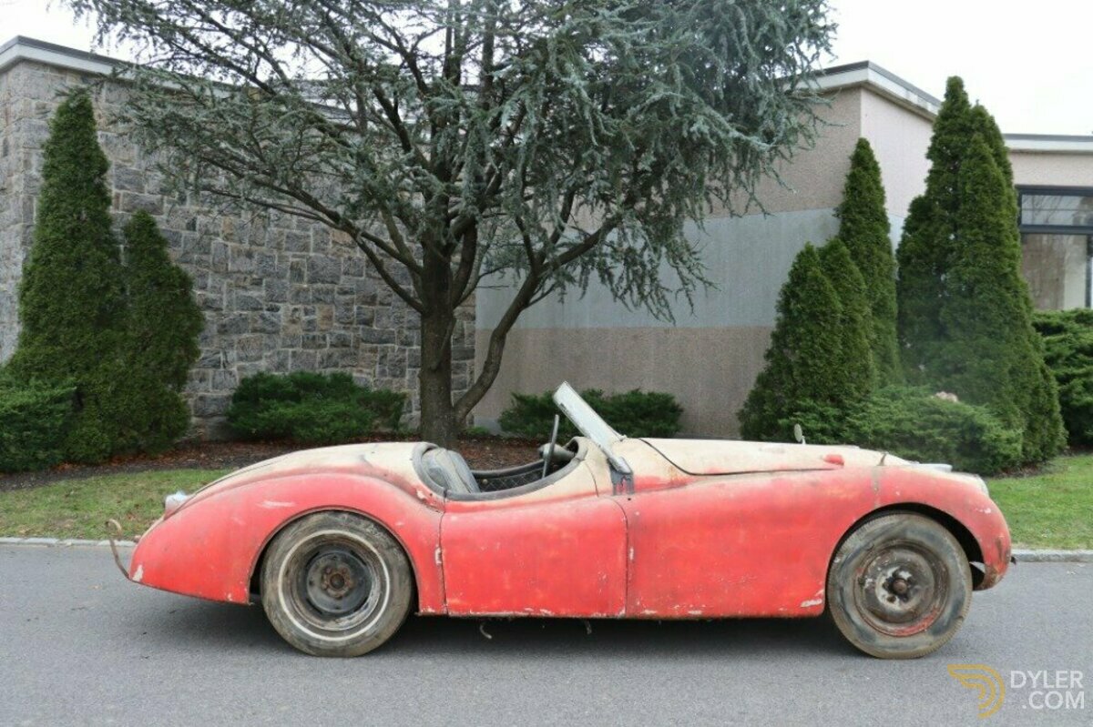 1952 Jaguar XK 120, foto 1