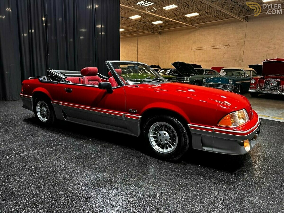 1988 Ford Mustang CONVERIBLE 5-SPEED, foto 5
