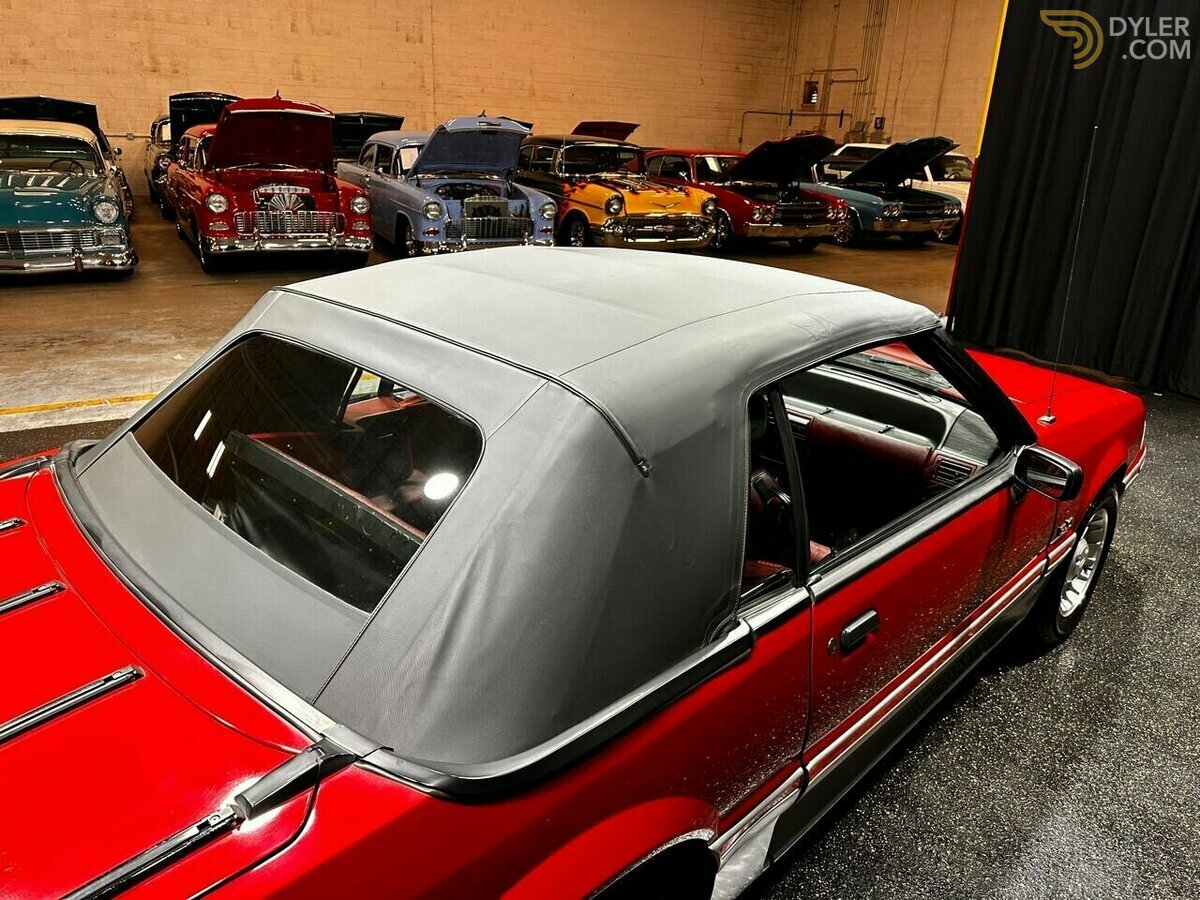 1988 Ford Mustang CONVERIBLE 5-SPEED, foto 6
