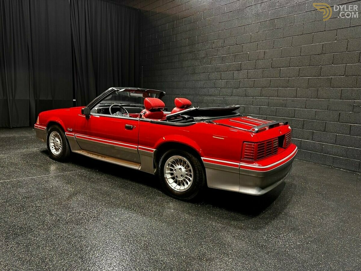 1988 Ford Mustang CONVERIBLE 5-SPEED, foto 7