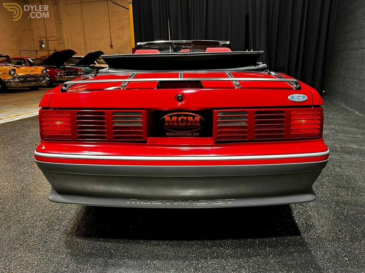 1988 Ford Mustang CONVERIBLE 5-SPEED, foto 8