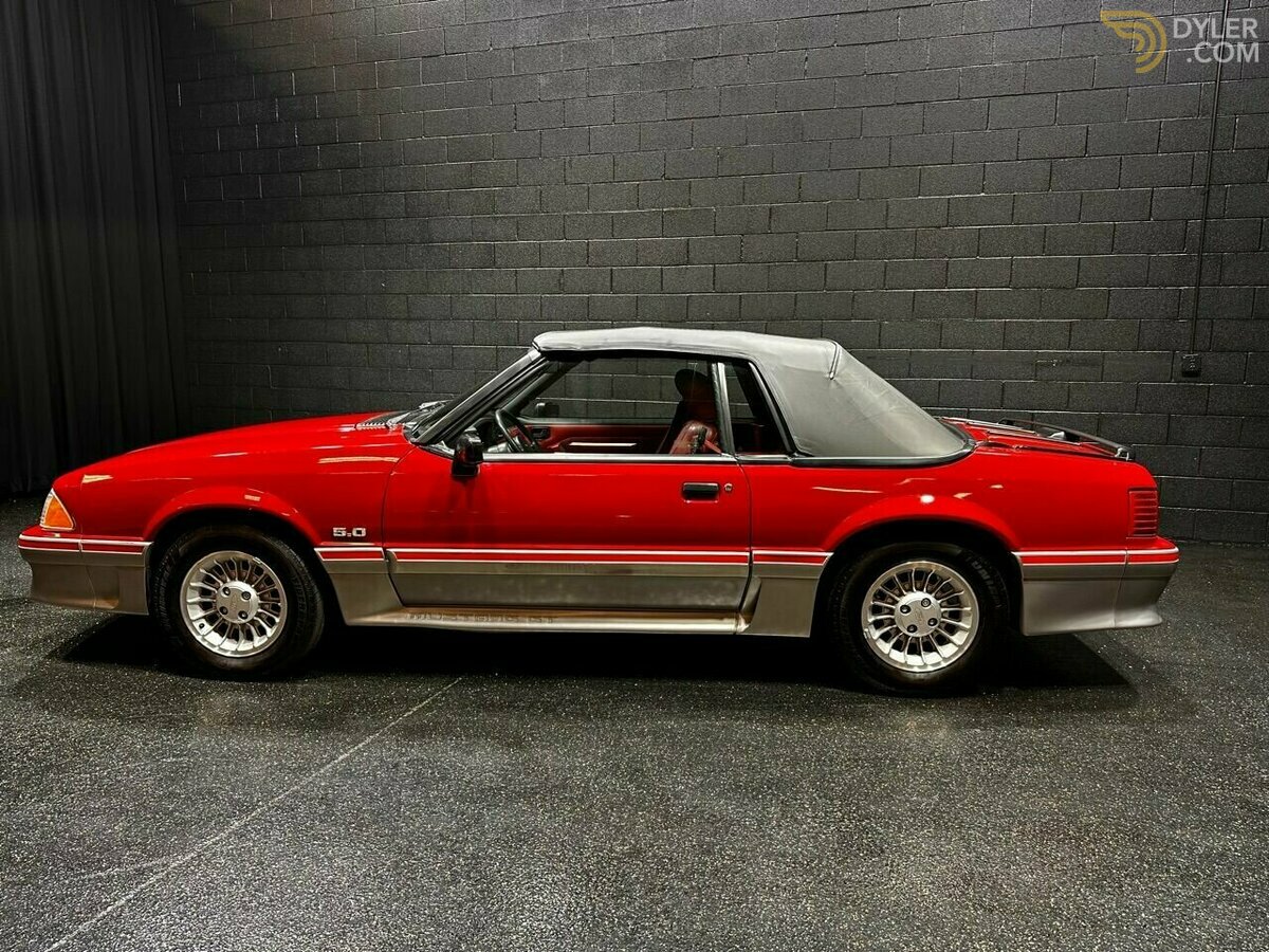 1988 Ford Mustang CONVERIBLE 5-SPEED, foto 9