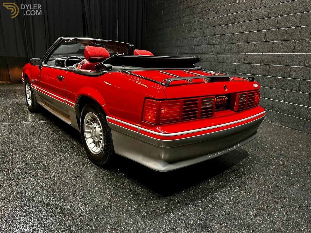 1988 Ford Mustang CONVERIBLE 5-SPEED, foto 12