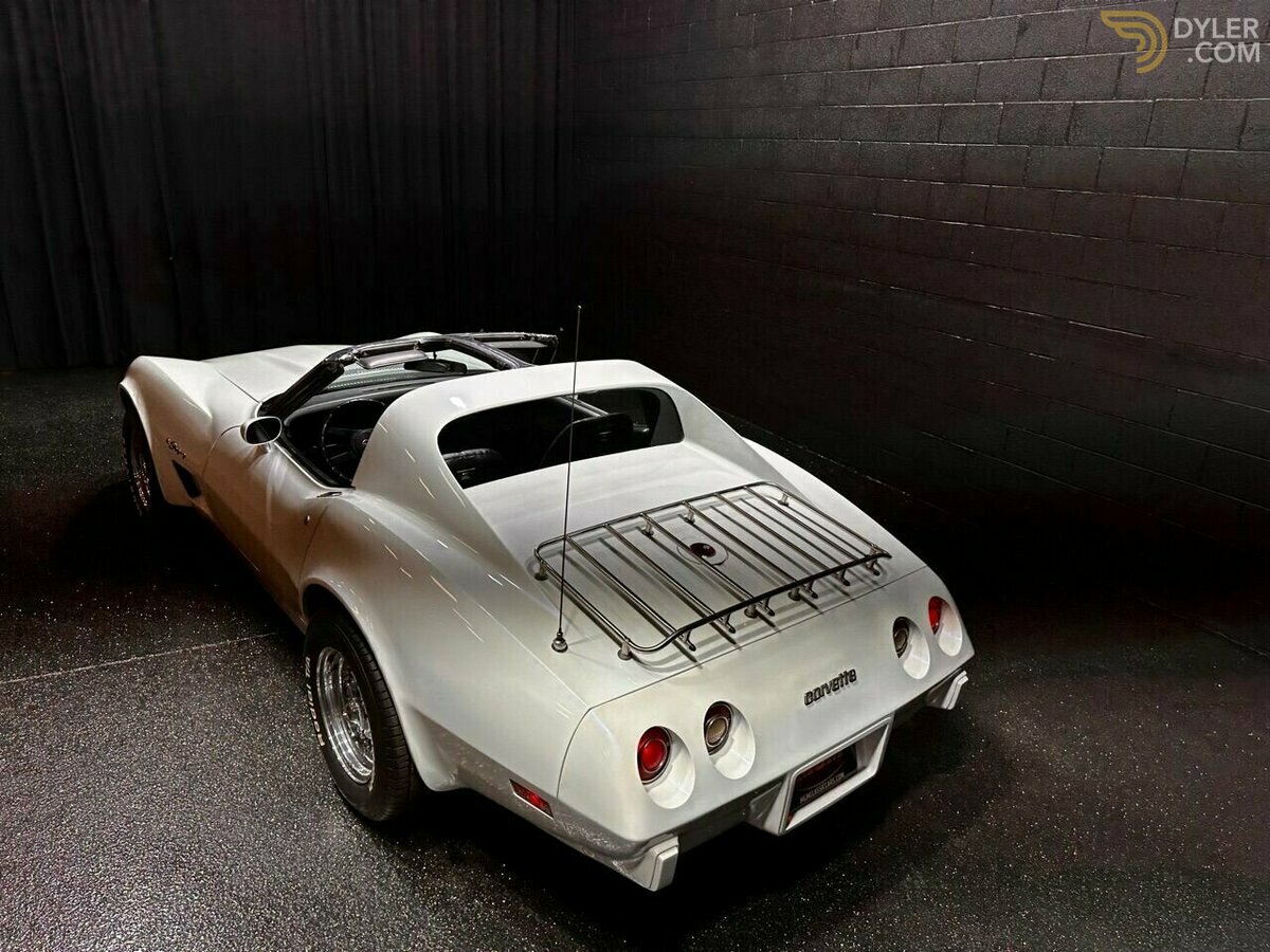 1976 Chevrolet Corvette L48 CUSTOM PEARL WHITE PAINT 350cid 5.7 Liter AC!, foto 3