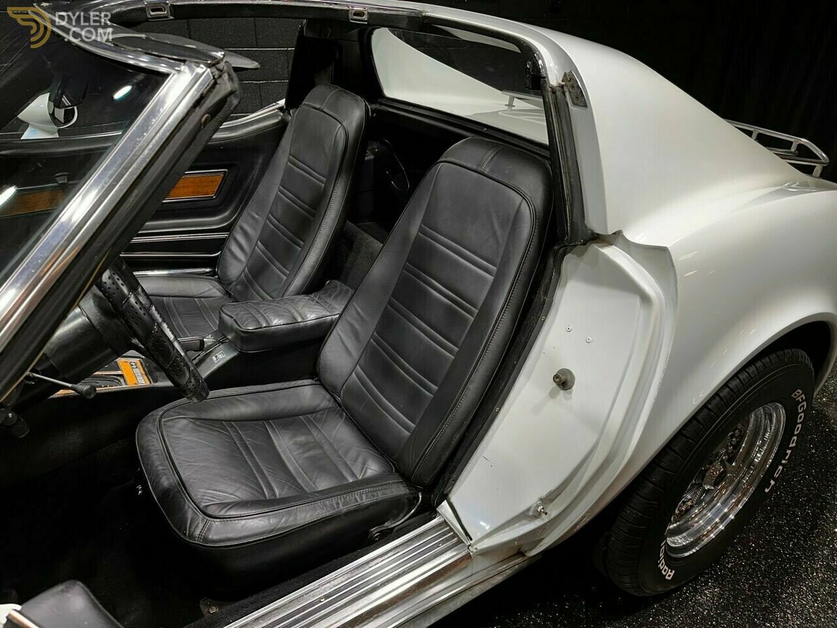 1976 Chevrolet Corvette L48 CUSTOM PEARL WHITE PAINT 350cid 5.7 Liter AC!, foto 5
