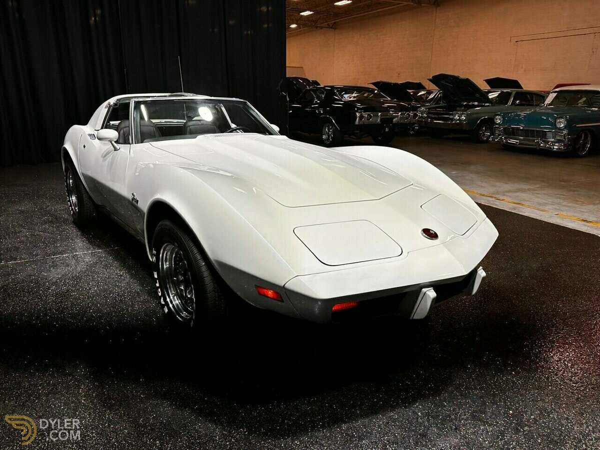 1976 Chevrolet Corvette L48 CUSTOM PEARL WHITE PAINT 350cid 5.7 Liter AC!, foto 6