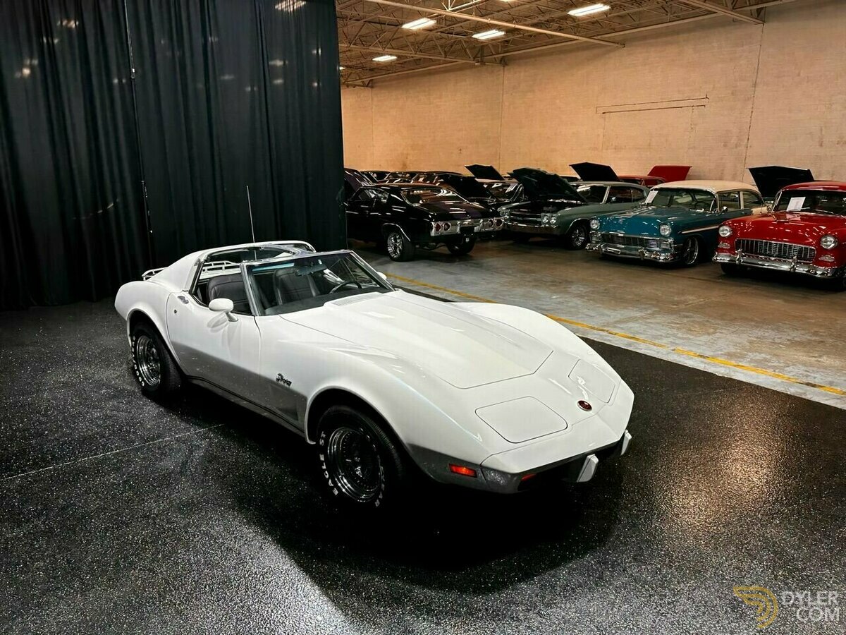 1976 Chevrolet Corvette L48 CUSTOM PEARL WHITE PAINT 350cid 5.7 Liter AC!, foto 7