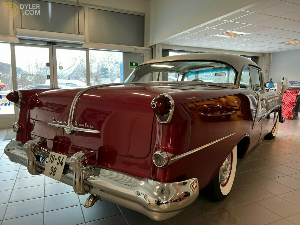 1954 Oldsmobile 98 Holiday 2D HT V8 154 hk, foto 10
