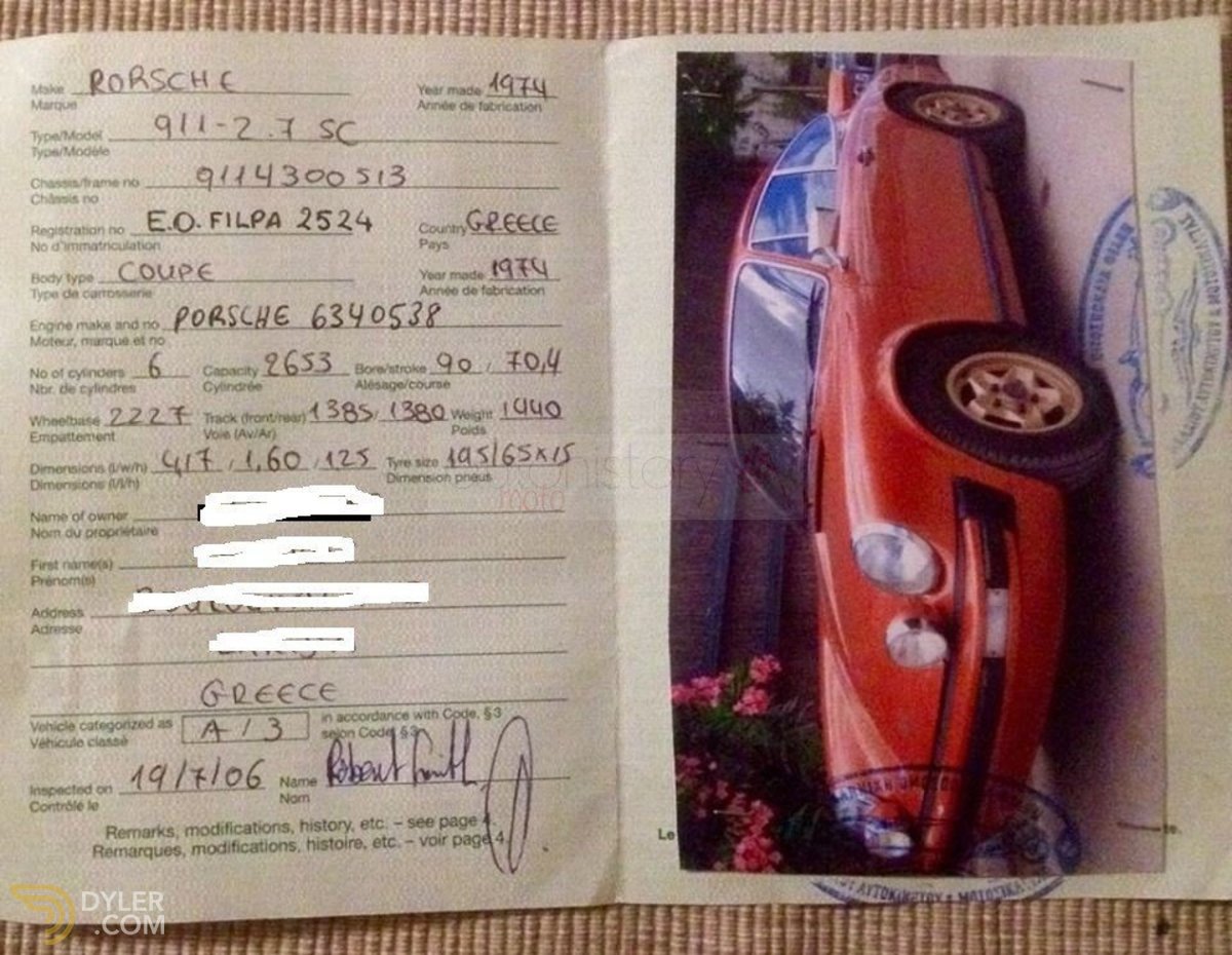 1974 Porsche 911, foto 8
