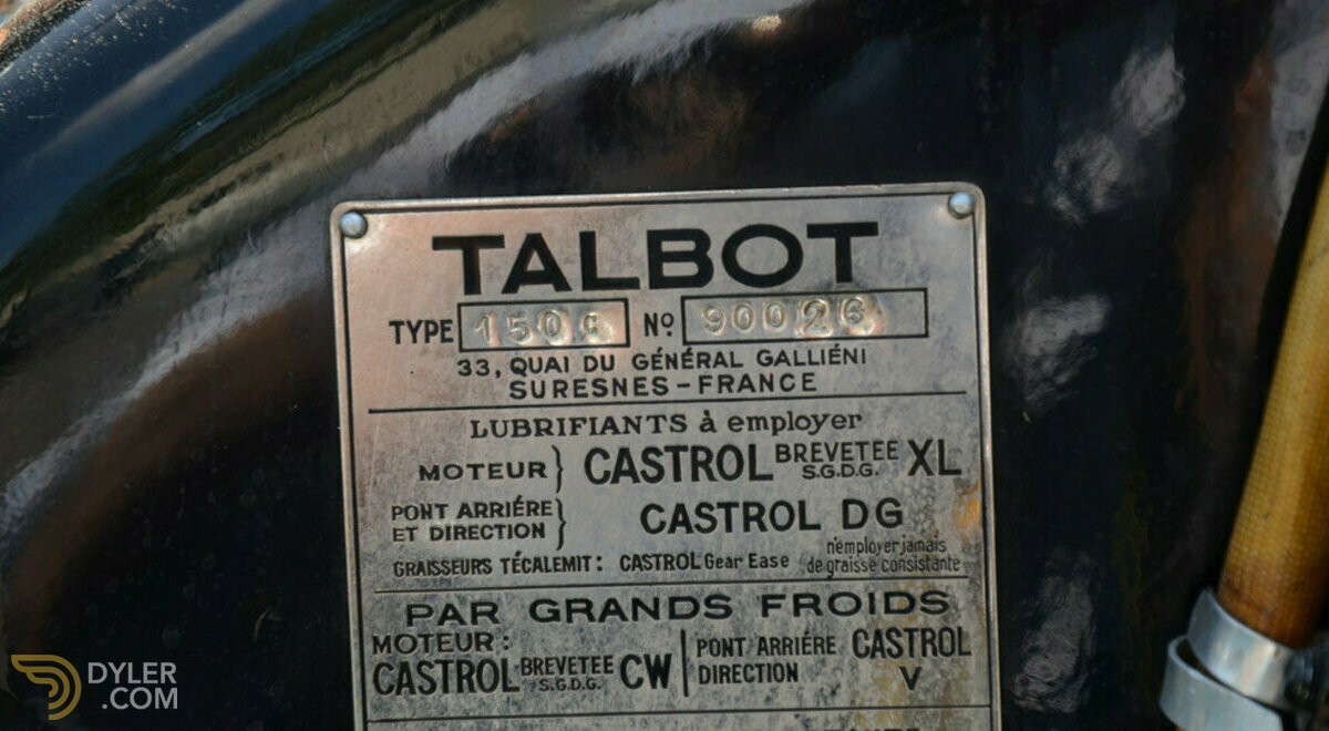 1937 Talbot-Lago T150 C Cabriolet d'Usine, foto 4