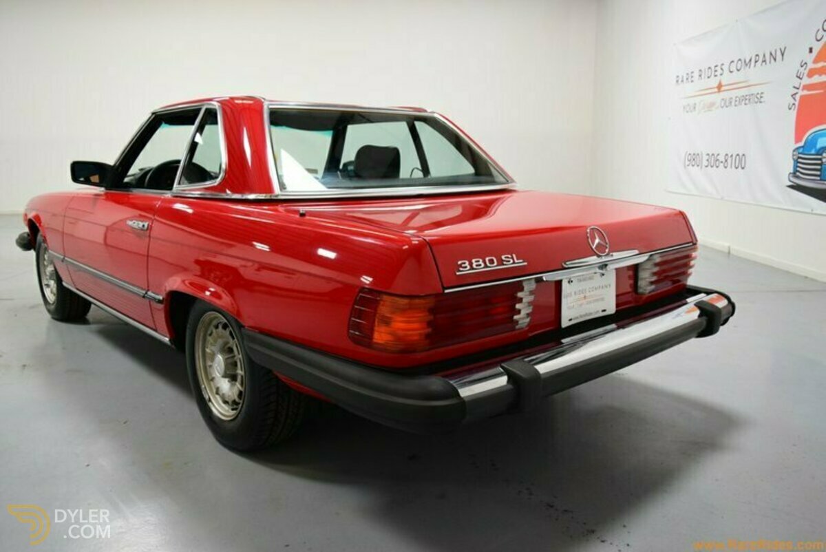 1985 Mercedes-Benz 380 SL, foto 3
